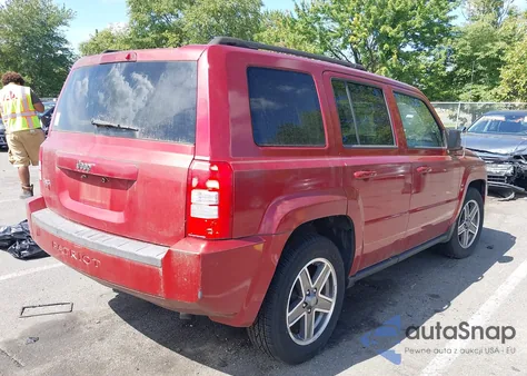 2010 Jeep Patriot Sport from USA, damaged, VIN 1J4NF2GB3AD521967